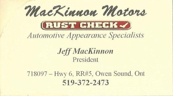 Mackinnon Motors